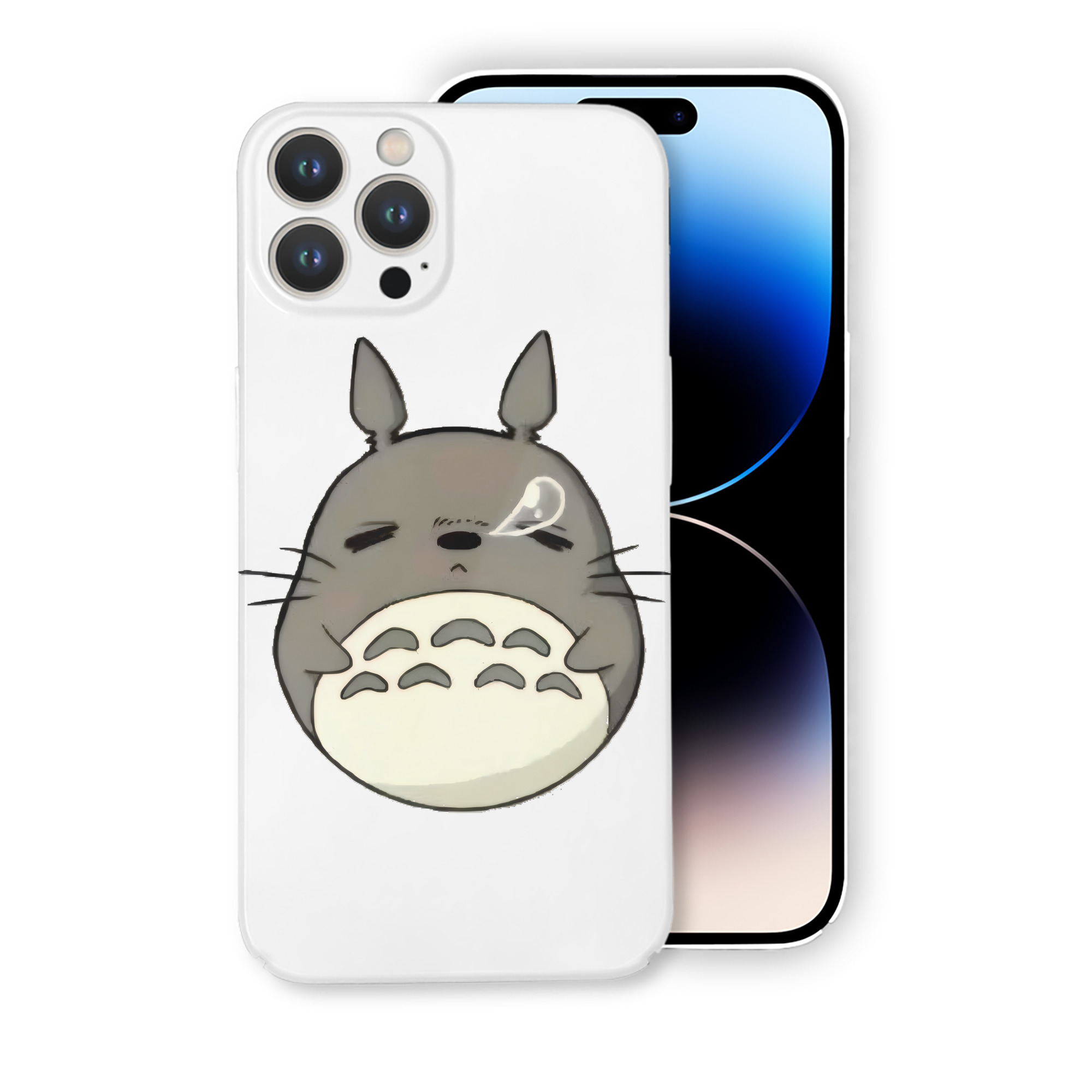 （画像用） となりのトトロ 草壁メイ 草壁サツキ My Neighbor Totoro Satsuki Kusakabe Mei Kusakabe 【iPhone 14シリーズ対応】ハードケース